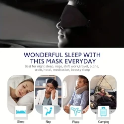 3D comfy Sleep Mask for Men & Women -