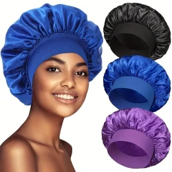 Luxurious Satin Sleep Cap for Women