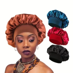 Luxurious Satin Sleep Cap for Women