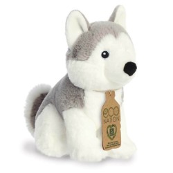 Eco Nation Husky Dog Soft Toy