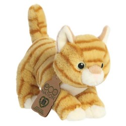 Eco Nation Orange Tabby Cat Soft Toy