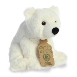 Eco Nation Polar Bear Soft Toy