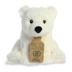 Eco Nation Polar Bear Soft Toy