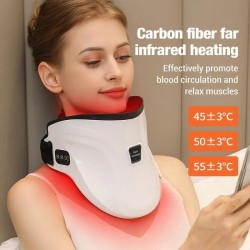 Electric Hot Compress Neck Traction and Massage Device