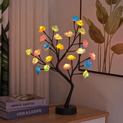 Table Lamp Flower Tree Rose