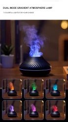 RGB Flame Aroma Diffuser