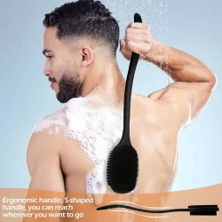 Back Scrubber For Shower, Long Handle Bath Shower Brush