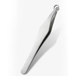 Stainless Steel Round Nose Hair Clip