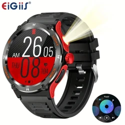 EIGIIS Smart Watch For Men And Women for IPhone Android Phone