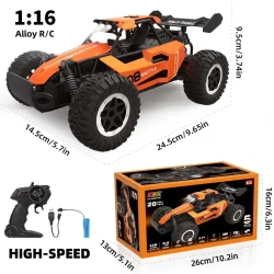 1:16 Scale High-Speed All-Terrain Off-Road Crawler - 2.4G Remote Control Car