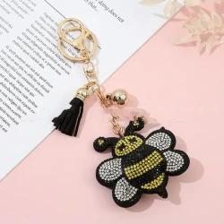 Cute Car Crystal Key Accessories