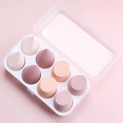 Beauty Egg Set Is Soft No Powder Puff Boxed