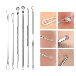 Pimple Pin 15-piece Set Cell Tweezer Acne