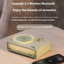 Desktop Fragrance Vinyl Bluetooth Speaker