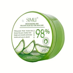 300g Hydrating Aloe Vera Gel Moisturizer - Soothing Face Cream for Dry & Sensitive Skin