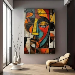 Abstract African Art Print