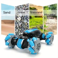 Twist Four-wheel Drive Climbing Racer - Crawlers with Gesture Sensing Deformation Remote Control, Off-road Vehicle for Boys, Rechargeable and Fun Racing Toy