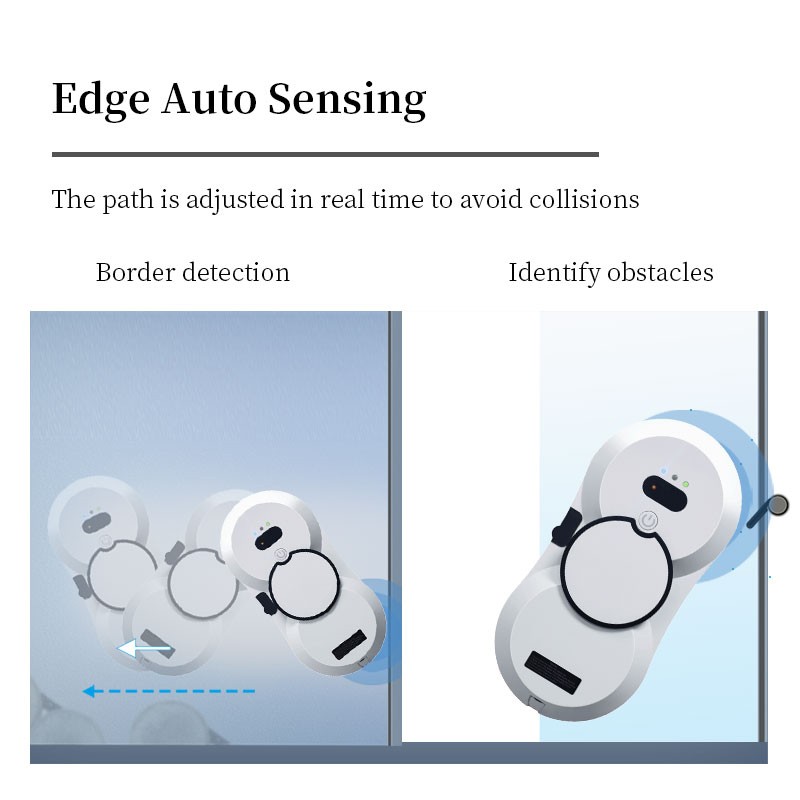 Water Spray Window Cleaning Robot - Intelligent High-Rise Double-Sided Brushless Motor Glass Cleaner