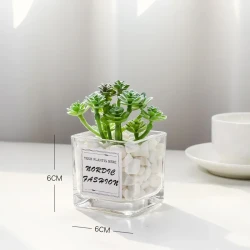 Simulation Green Plant Small Potted Office Desktop