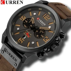 CURREN Chronograph Men's Watch Retro Classic