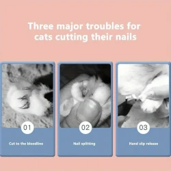 Pet Nail Care Grinder - Gentle & Safe Trimming