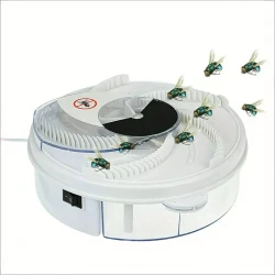 Fly Trap Electric Device - USB-Powered Insect Killer with Trapping Food