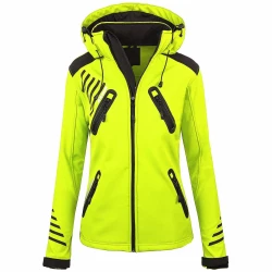 Women Jacket Outdoor Mountaineering Zipper For Warmth