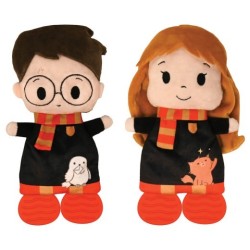 Harry Potter & Hermione Teether Blanket (4 Asst)