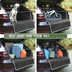 600D Oxford Fabric Cargo Liner for Pets - Scratch Resistant Car Trunk Cover