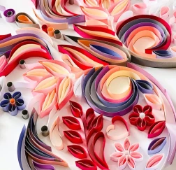 20 Inch Butterfly Quilling Illustration Material Pack Slot