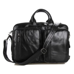 Men's Multi-Functional First-Layer Imported Leather Bag