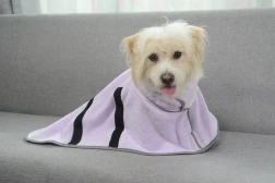 Quick-drying Pet Absorbent Towel Dog Bathrobe