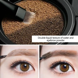 Gemun Two-color Air Cushion Dyeing Eyebrow Cream Two-color