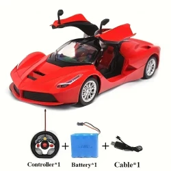 Electric RC Car Remote Control Cars, Machines On Radio Control Vehicle Toys For Boys Door Can Open Christmas 、Halloween 、Thanksgiving Gifts!