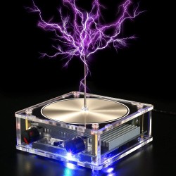 Bluetooth Music Tesla Coil - Arc Plasma Loudspeaker and Education Experiment Toy