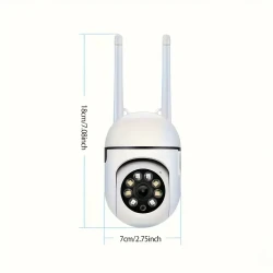 Anyazhineng HD Night Vision Security Camera - 360° Wireless WiFi Smart Surveillance