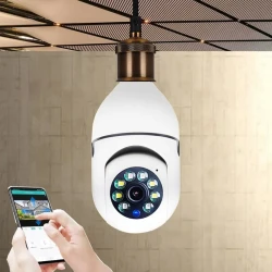 WiFi Camera 1080P Bulb - 4X Zoom, 5G