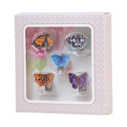 Diffuser Topper : Butterflies (Set Of 5)