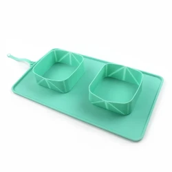 Pet Bowl Silicone Folding Pet Bowl