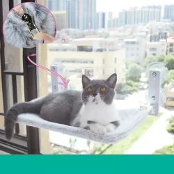 Cat Suction Cup Window Glass Hammock