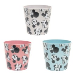 Eco Pot Bamboo : Mickey & Minnie Mouse (Set Of 3)