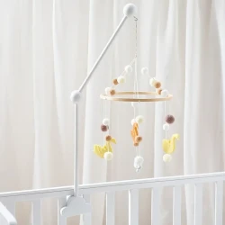 Cloud Bell Bracket Crib Hanging Pendant Bell Bracket Accessories, Christmas New Year's Gift