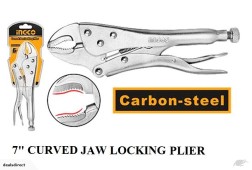 Locking Jaw Curved Plier