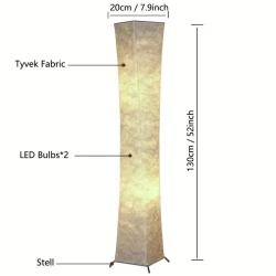 Soft Light Floor Lamp - Modern 132.08cm LED Standing Lamp