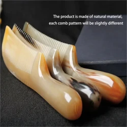 Luxurious Ox Horn Hair Comb