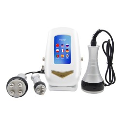 3in1 40K Cavitation RF Ultrasonic Body Slimming Machine - Beauty Device and Facial Massager