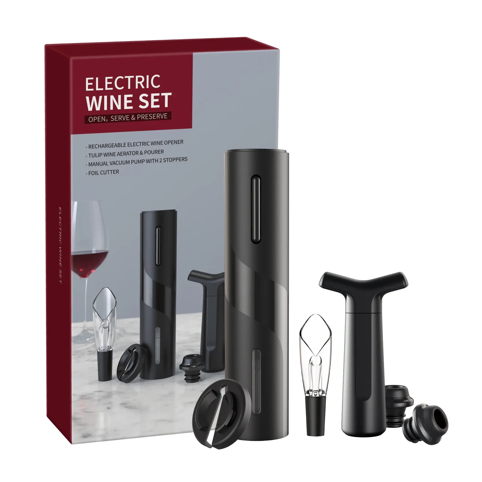 Electronic Bottle With Opener Qier