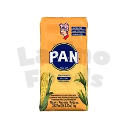 Harina PAN Yellow Corn Flour - (Maíz amarillo) - 1kg