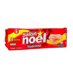 Saltin Noel Crackers (Galletas Saltin 3 tacos) -300g