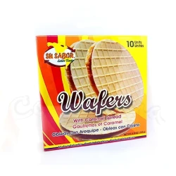 Wafers with Caramel spread (Obleas con Arequipe) 10 pcs - 195g